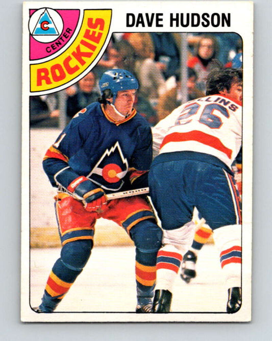 1978-79 O-Pee-Chee #299 Dave Hudson  Colorado Rockies  V25072