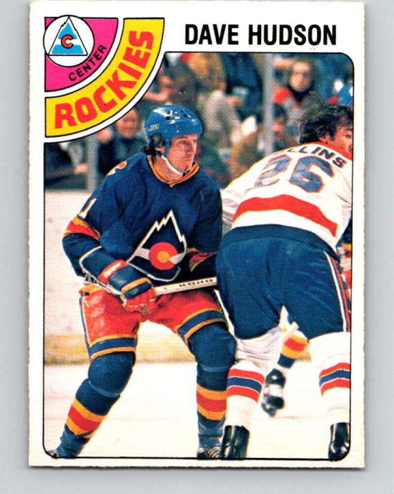 1978-79 O-Pee-Chee #299 Dave Hudson  Colorado Rockies  V25073
