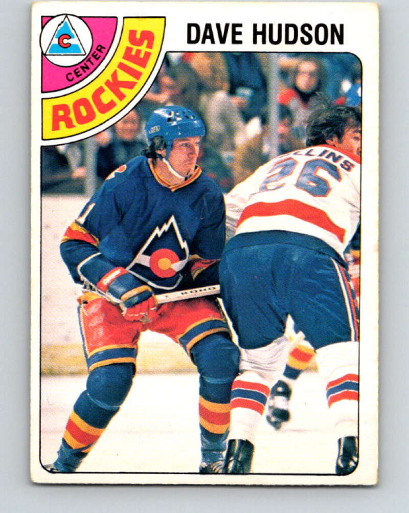 1978-79 O-Pee-Chee #299 Dave Hudson  Colorado Rockies  V25074