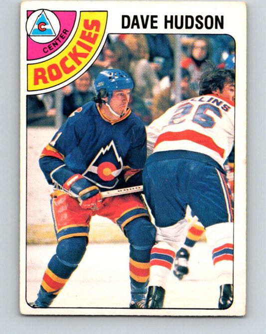 1978-79 O-Pee-Chee #299 Dave Hudson  Colorado Rockies  V25074