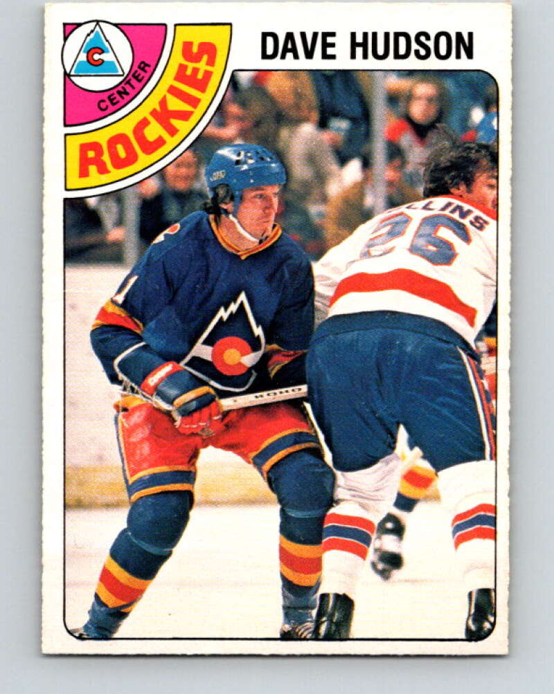 1978-79 O-Pee-Chee #299 Dave Hudson  Colorado Rockies  V25075