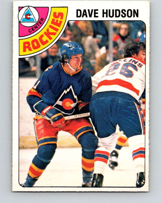 1978-79 O-Pee-Chee #299 Dave Hudson  Colorado Rockies  V25075