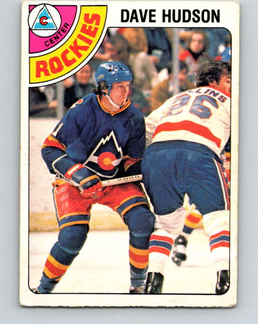 1978-79 O-Pee-Chee #299 Dave Hudson  Colorado Rockies  V25076