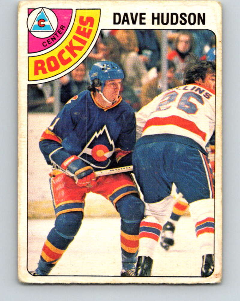 1978-79 O-Pee-Chee #299 Dave Hudson  Colorado Rockies  V25077