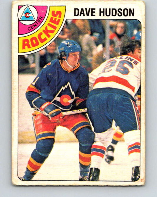 1978-79 O-Pee-Chee #299 Dave Hudson  Colorado Rockies  V25077
