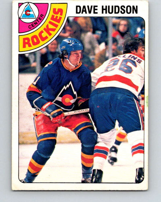1978-79 O-Pee-Chee #299 Dave Hudson  Colorado Rockies  V25079