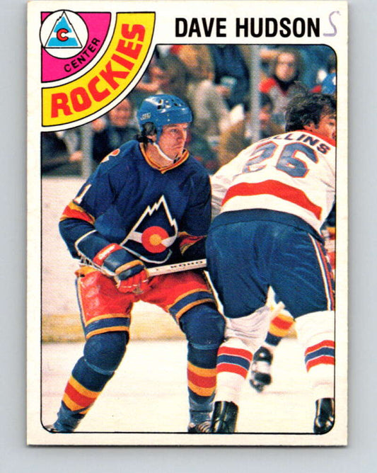 1978-79 O-Pee-Chee #299 Dave Hudson  Colorado Rockies  V25080