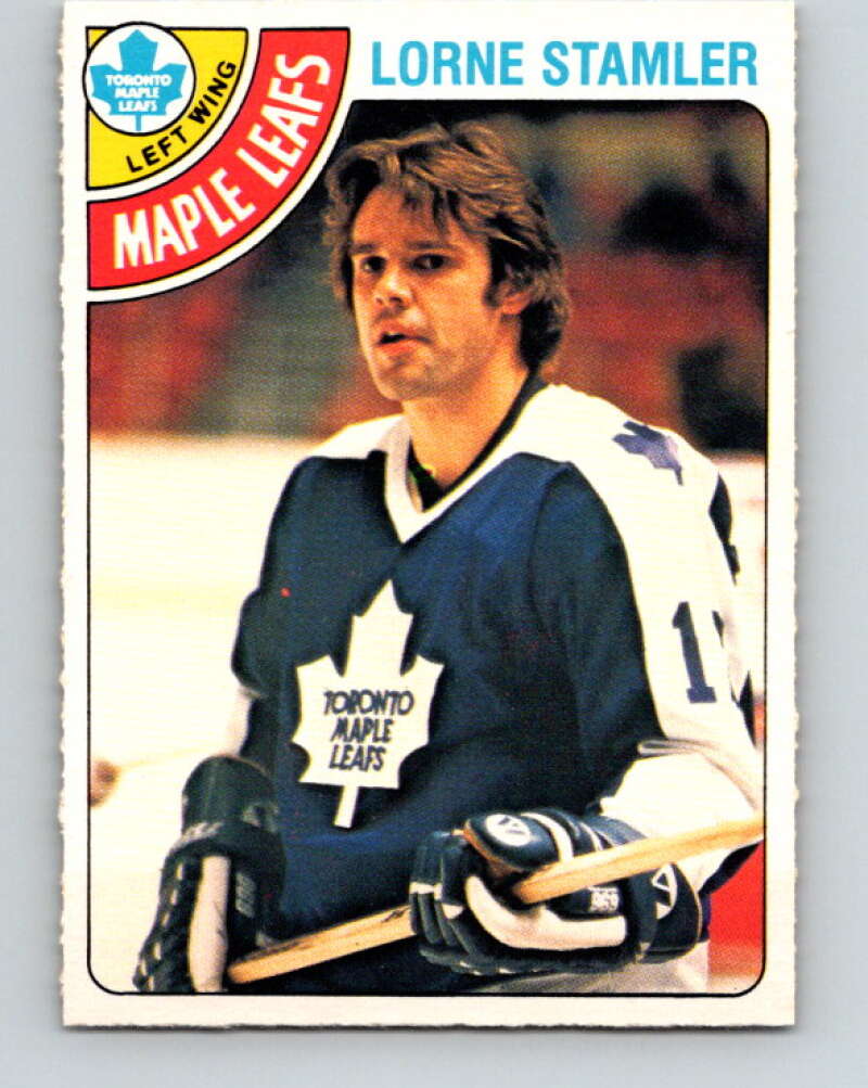 1978-79 O-Pee-Chee #301 Lorne Stamler  RC Rookie Maple Leafs  V25086
