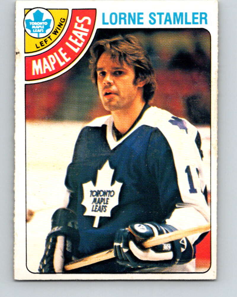 1978-79 O-Pee-Chee #301 Lorne Stamler  RC Rookie Maple Leafs  V25087