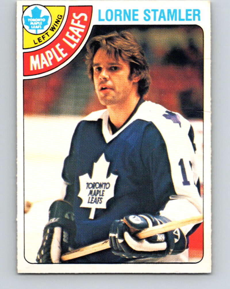 1978-79 O-Pee-Chee #301 Lorne Stamler  RC Rookie Maple Leafs  V25089