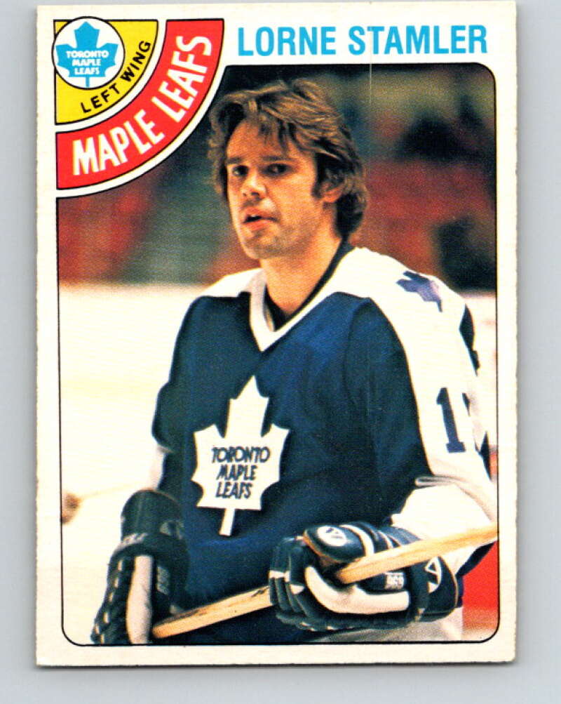 1978-79 O-Pee-Chee #301 Lorne Stamler  RC Rookie Maple Leafs  V25090
