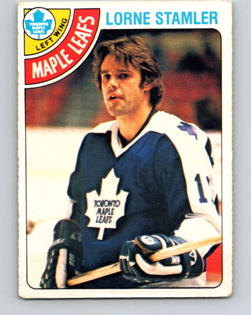 1978-79 O-Pee-Chee #301 Lorne Stamler  RC Rookie Maple Leafs  V25095