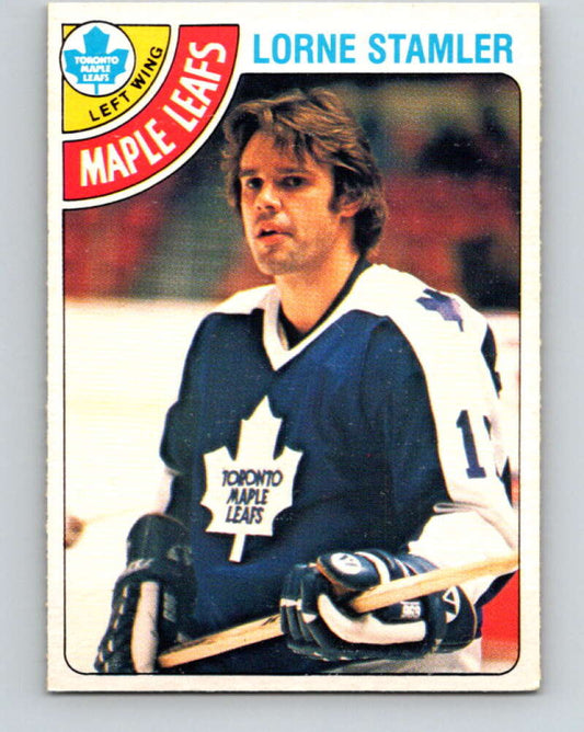 1978-79 O-Pee-Chee #301 Lorne Stamler  RC Rookie Maple Leafs  V25096