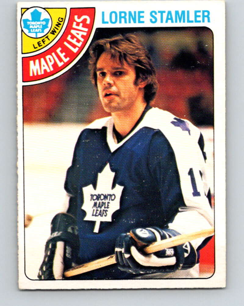 1978-79 O-Pee-Chee #301 Lorne Stamler  RC Rookie Maple Leafs  V25098