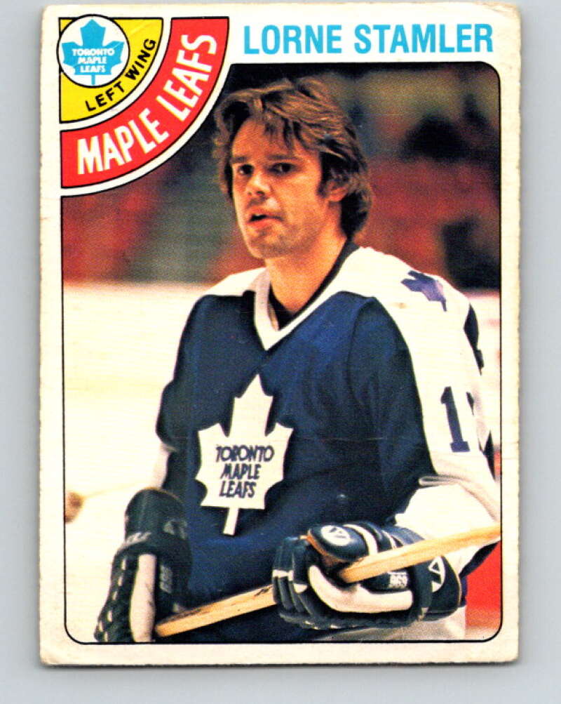 1978-79 O-Pee-Chee #301 Lorne Stamler  RC Rookie Maple Leafs  V25100