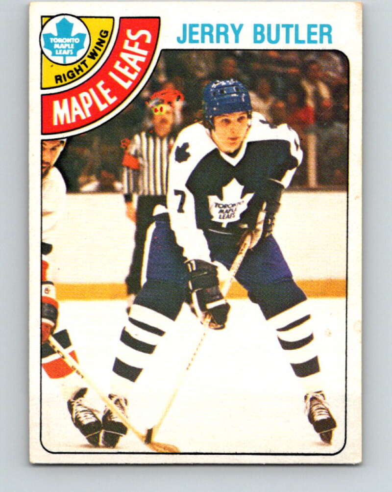 1978-79 O-Pee-Chee #304 Jerry Butler  Toronto Maple Leafs  V25127