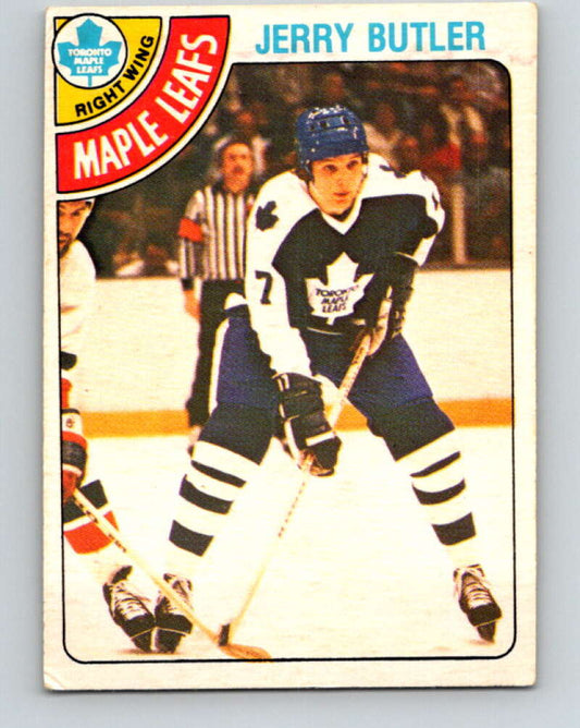 1978-79 O-Pee-Chee #304 Jerry Butler  Toronto Maple Leafs  V25133