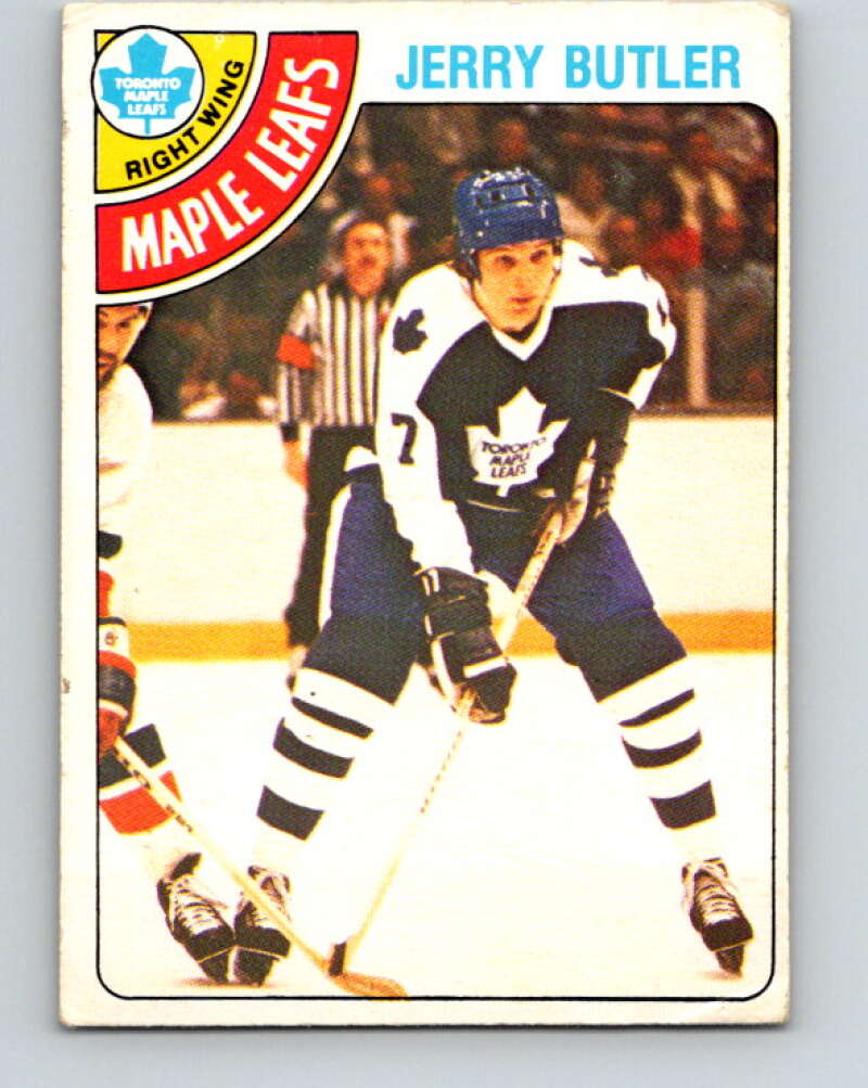 1978-79 O-Pee-Chee #304 Jerry Butler  Toronto Maple Leafs  V25135