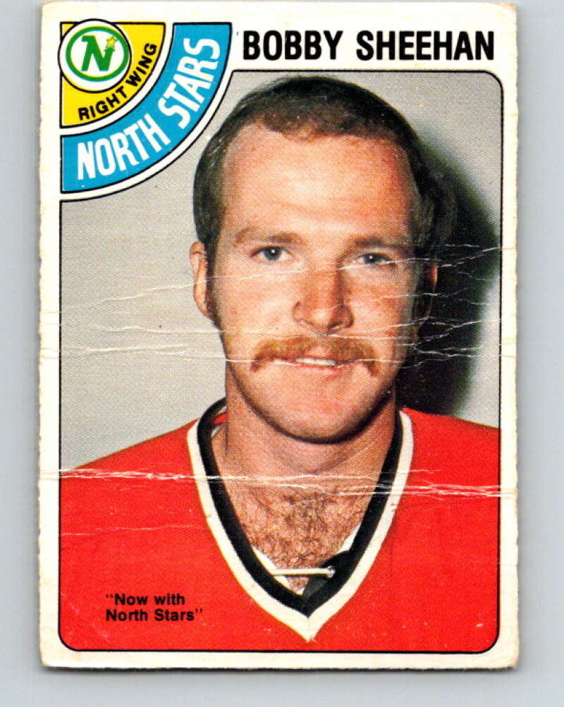 1978-79 O-Pee-Chee #311 Bobby Sheehan  Minnesota North Stars  V25240