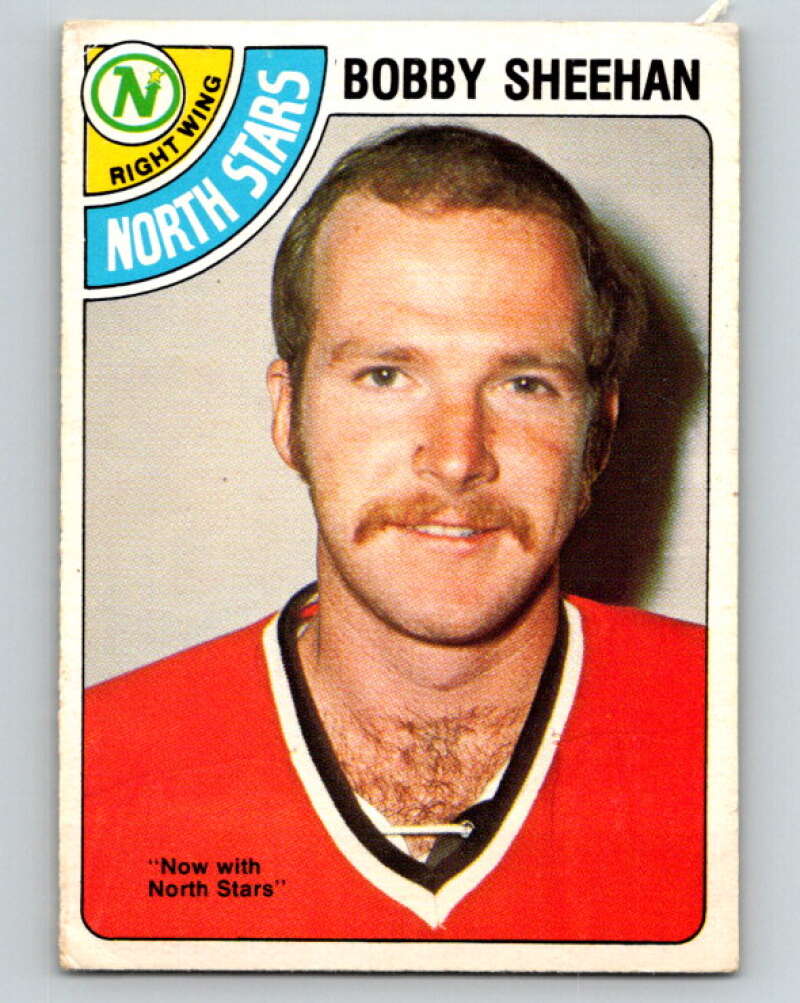 1978-79 O-Pee-Chee #311 Bobby Sheehan  Minnesota North Stars  V25241