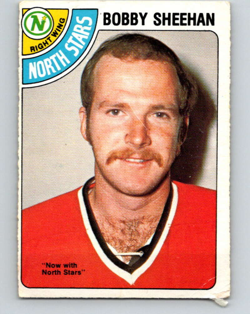 1978-79 O-Pee-Chee #311 Bobby Sheehan  Minnesota North Stars  V25244