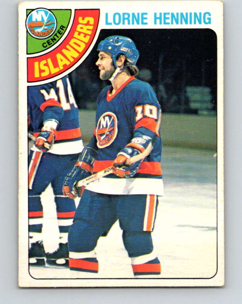 1978-79 O-Pee-Chee #313 Lorne Henning  New York Islanders  V25262
