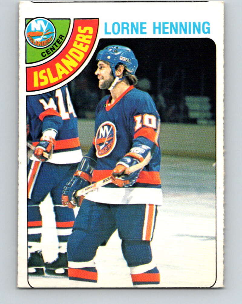 1978-79 O-Pee-Chee #313 Lorne Henning  New York Islanders  V25267