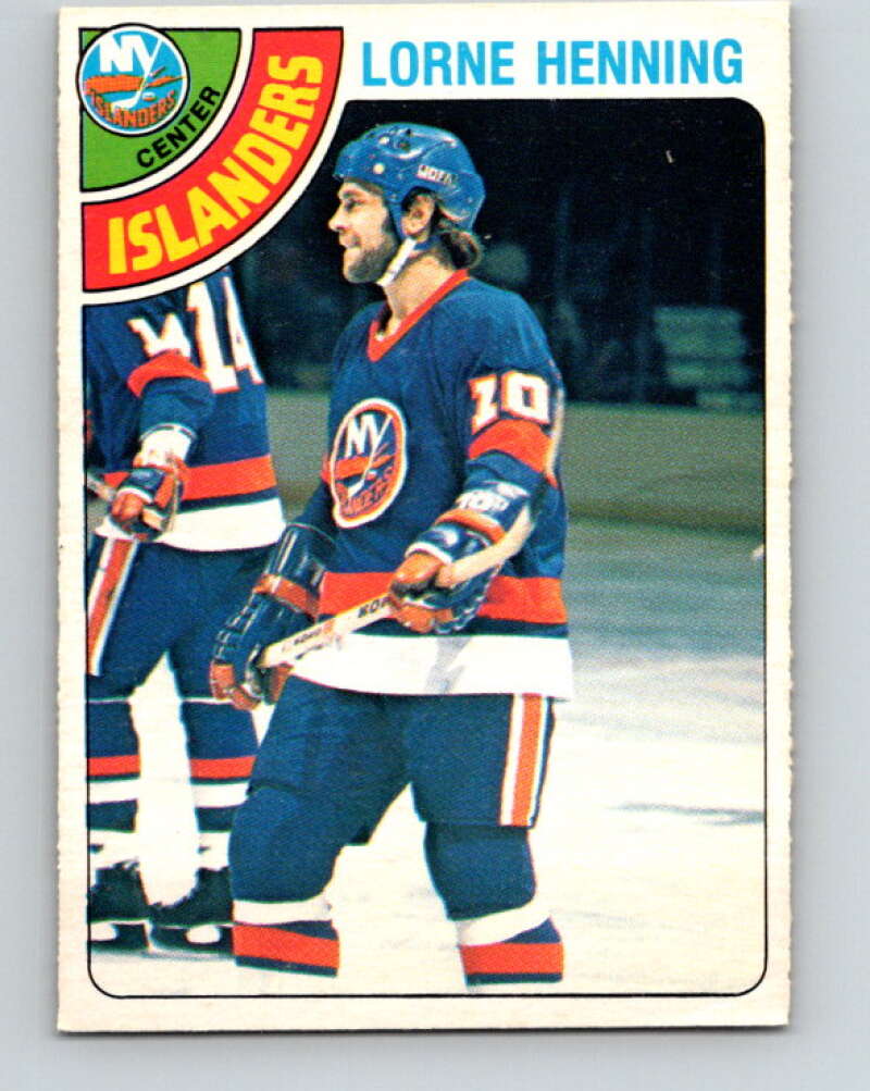 1978-79 O-Pee-Chee #313 Lorne Henning  New York Islanders  V25268