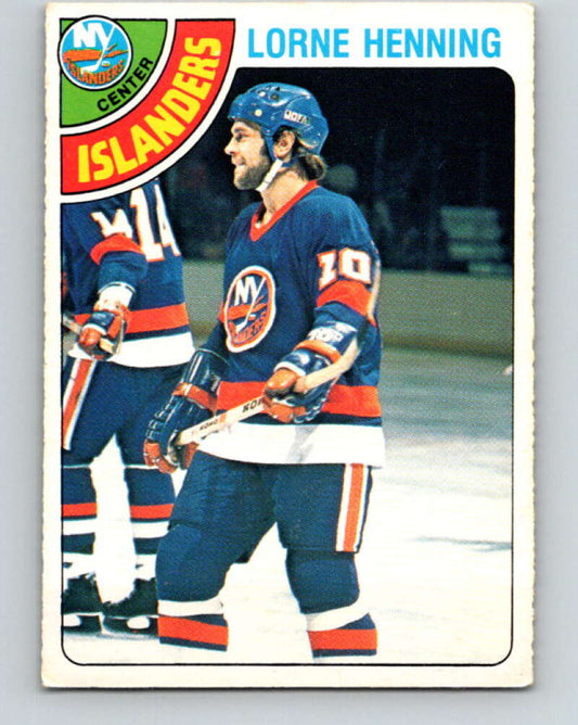 1978-79 O-Pee-Chee #313 Lorne Henning  New York Islanders  V25270