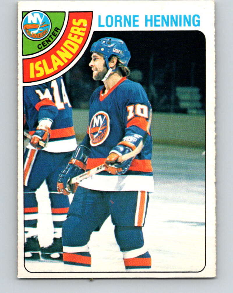 1978-79 O-Pee-Chee #313 Lorne Henning  New York Islanders  V25272