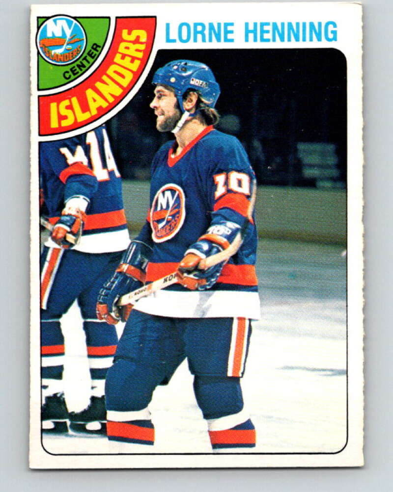 1978-79 O-Pee-Chee #313 Lorne Henning  New York Islanders  V25274