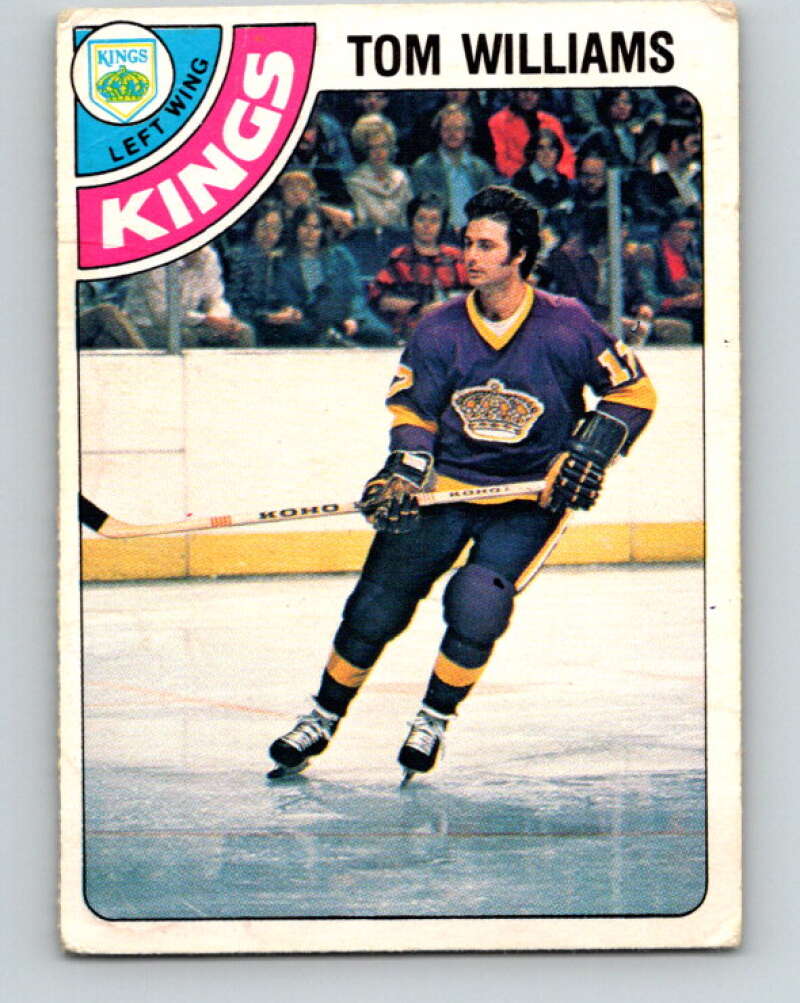 1978-79 O-Pee-Chee #314 Tom Williams  Los Angeles Kings  V25277