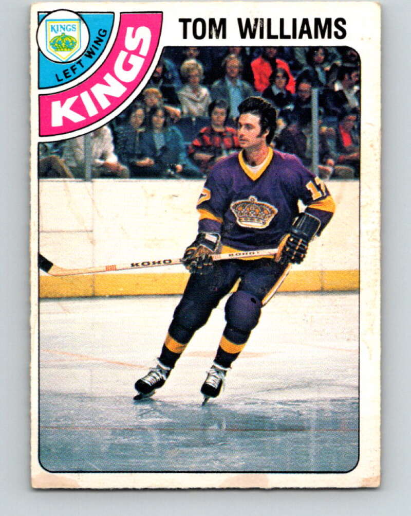 1978-79 O-Pee-Chee #314 Tom Williams  Los Angeles Kings  V25278