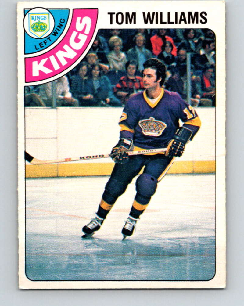 1978-79 O-Pee-Chee #314 Tom Williams  Los Angeles Kings  V25280
