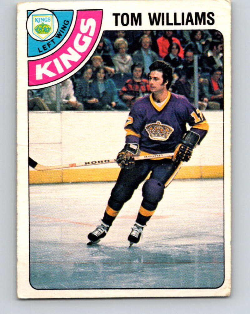 1978-79 O-Pee-Chee #314 Tom Williams  Los Angeles Kings  V25281