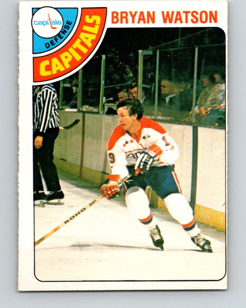 1978-79 O-Pee-Chee #316 Bryan Watson  Washington Capitals  V25302