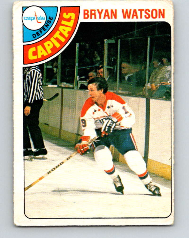1978-79 O-Pee-Chee #316 Bryan Watson  Washington Capitals  V25303