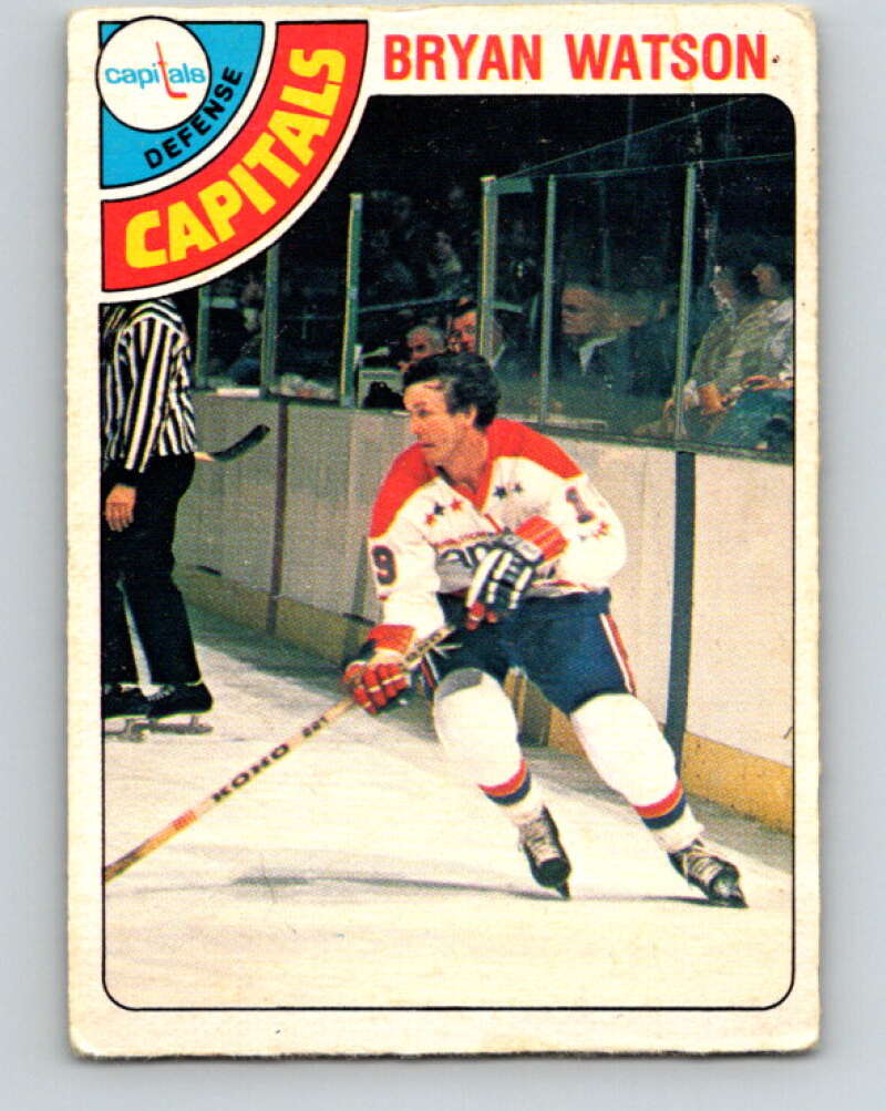1978-79 O-Pee-Chee #316 Bryan Watson  Washington Capitals  V25304