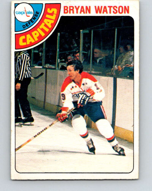 1978-79 O-Pee-Chee #316 Bryan Watson  Washington Capitals  V25305