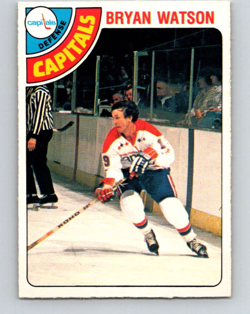 1978-79 O-Pee-Chee #316 Bryan Watson  Washington Capitals  V25312