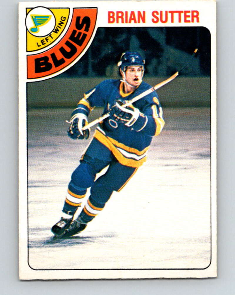 1978-79 O-Pee-Chee #319 Brian Sutter  RC Rookie St. Louis Blues  V25339