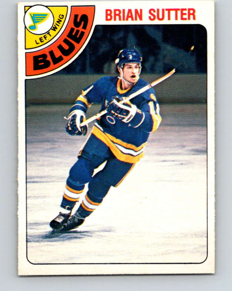 1978-79 O-Pee-Chee #319 Brian Sutter  RC Rookie St. Louis Blues  V25340