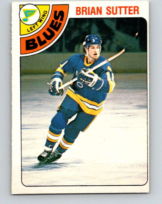 1978-79 O-Pee-Chee #319 Brian Sutter  RC Rookie St. Louis Blues  V25341