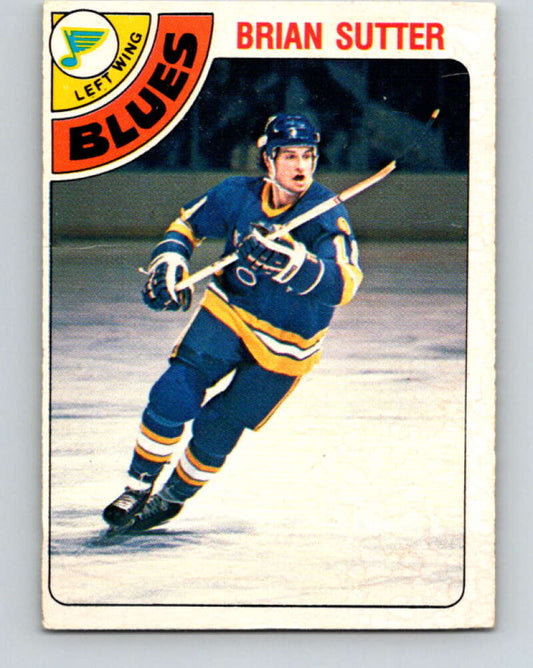 1978-79 O-Pee-Chee #319 Brian Sutter  RC Rookie St. Louis Blues  V25342