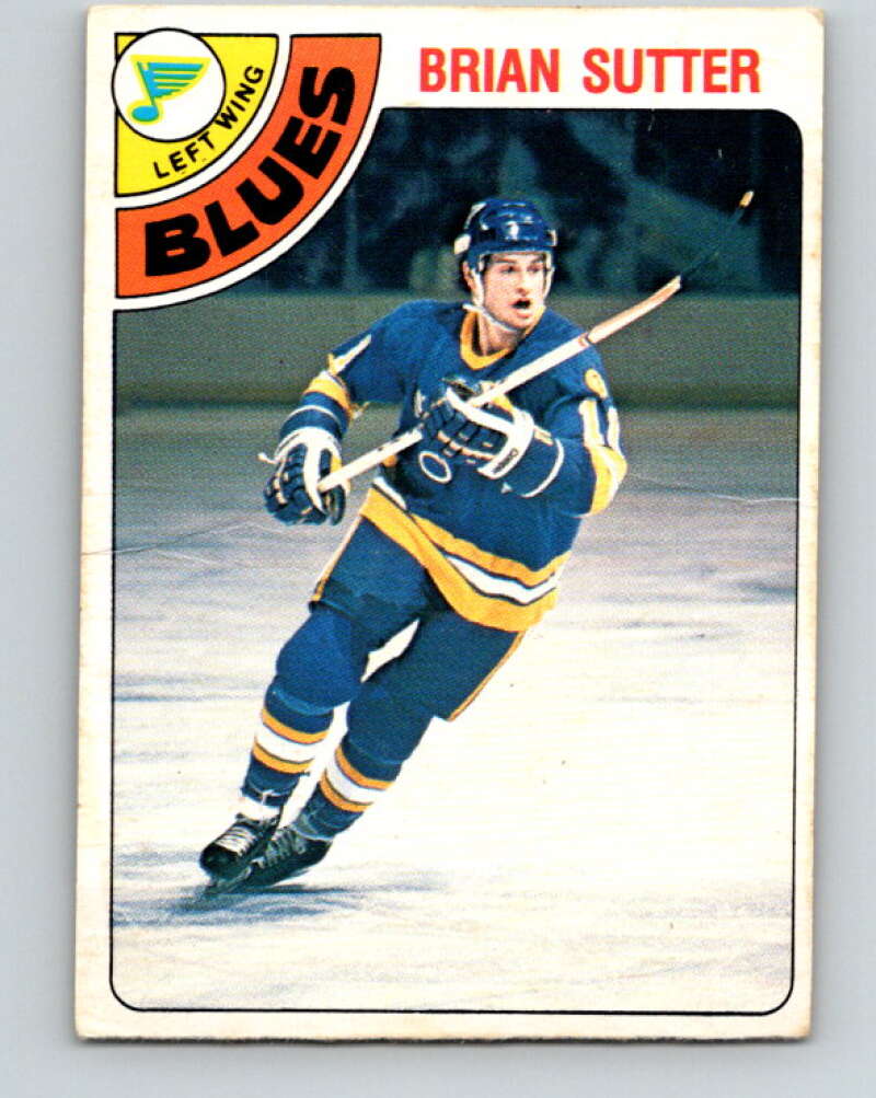 1978-79 O-Pee-Chee #319 Brian Sutter  RC Rookie St. Louis Blues  V25343