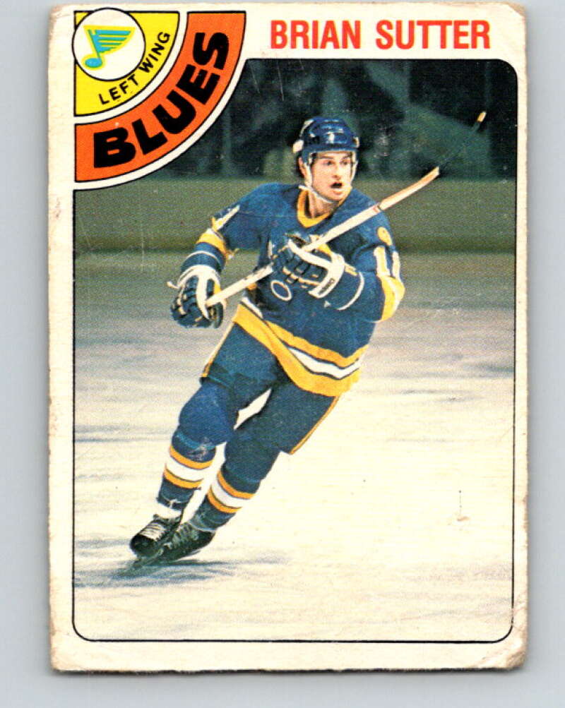 1978-79 O-Pee-Chee #319 Brian Sutter  RC Rookie St. Louis Blues  V25344