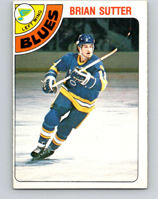 1978-79 O-Pee-Chee #319 Brian Sutter  RC Rookie St. Louis Blues  V25346