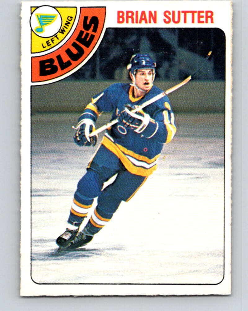 1978-79 O-Pee-Chee #319 Brian Sutter  RC Rookie St. Louis Blues  V25347
