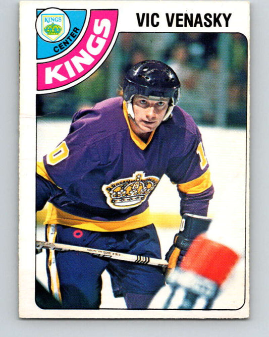 1978-79 O-Pee-Chee #321 Vic Venasky  Los Angeles Kings  V25369