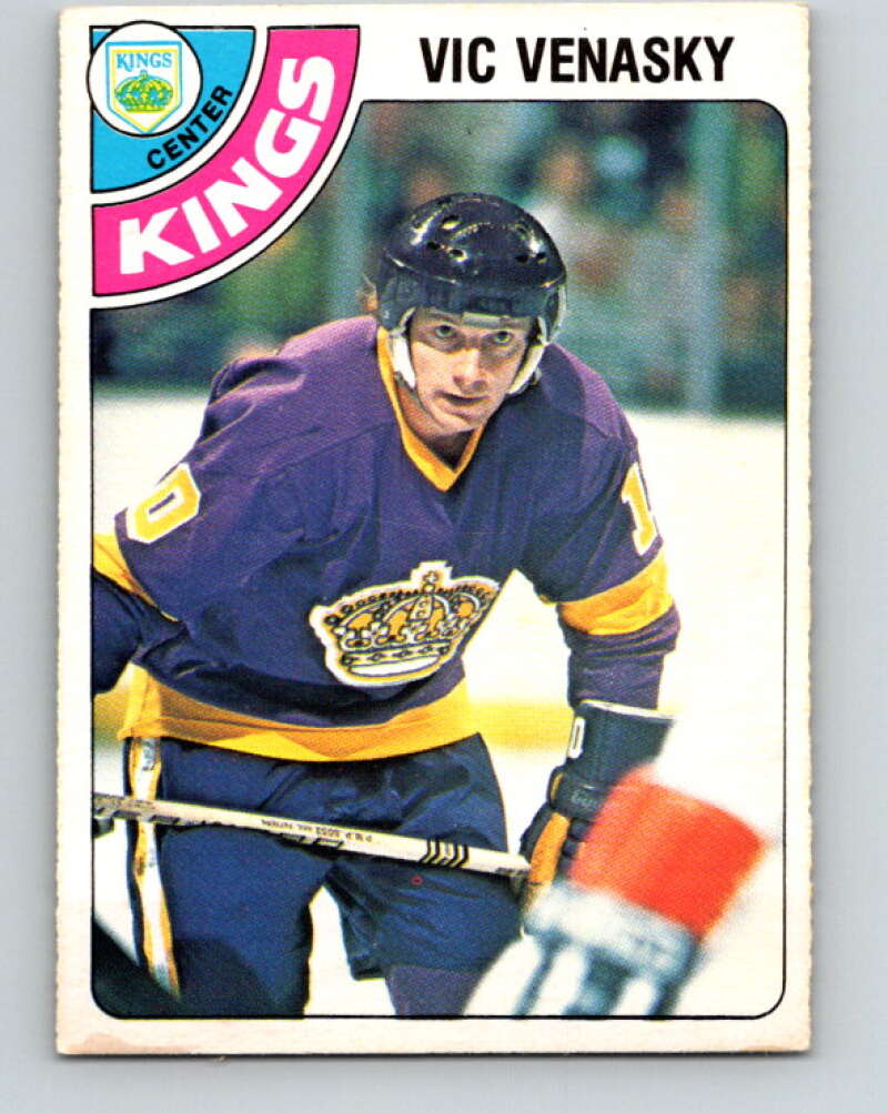 1978-79 O-Pee-Chee #321 Vic Venasky  Los Angeles Kings  V25371